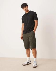 Зеленые шорты-карго Lyle & Scott