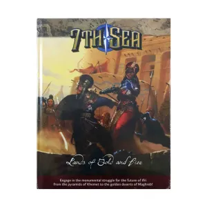 Lands of Gold and Fire, 7th Sea (2nd Edition) (John Wick Presents), твердый переплет
