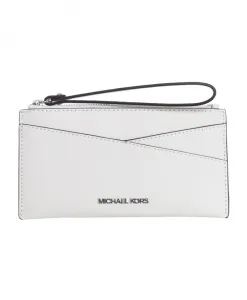 Кошелек на молнии и переднем кармане Michael Kors, белый