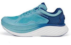 Амортизирующие износостойкие дышащие низкие кроссовки для повседневного бега Unisex R2 REALRUN, ярко-оранжевый/бордовый