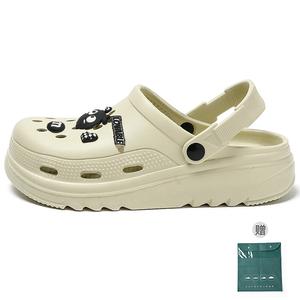 Cat power Женские клоги песочного цвета [8 угольных шариков], цвет Sand color [8 pieces of coal balls]