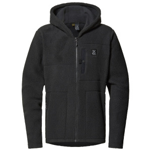 Флисовая жилетка Haglöfs Malung Pile Hood, цвет True Black