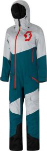 Женский цельный снегоходный костюм Scott back-x dryo, Blue/Gray