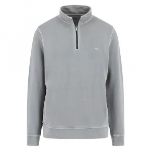 Толстовка Fynch Hatton 15081202 с половинной молнией, серый