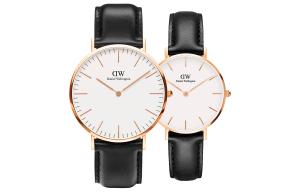 DW/DanielWellington Часы Daniel Wellington DW Watch Girl Quartz Movement Leather Strap 32&40MM White Dial Unisex