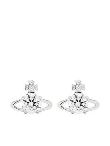 Серьги Reina с кристаллами Vivienne Westwood, серебристый