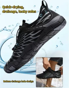 Заземляющие обувь с медью, босоногая заземляющая обувь для женщин и мужчин, водонепроницаемая, для трейл-раннинга, здоровая и нескользкая Generic, серый оранжевый