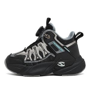 Кроссовки для бега с противоскользящей амортизацией для детей HOBIBEAR, черный/серый