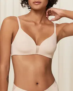 Бюстгальтер с мягкими чашечками без косточек Triumph, легкий размер, цвет Natural