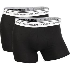 Трусы Trunk 2PK, европейская версия, мужские, 2 штуки Calvin Klein, черный