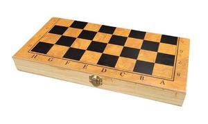 3в1 Деревянные шахматы, логическая игра Inna marka