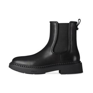 ASH Женские черные ботинки челси на массивном каблуке из коллекции MADISON