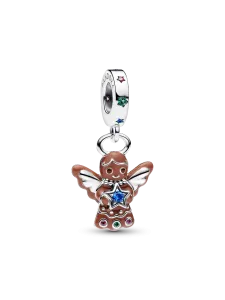 Подвеска-пряничный ангел Pandora, серебро 925 пробы