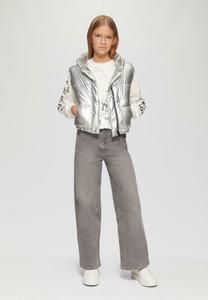 Толстовка s.Oliver MIT METALLIC-PRINT, Ecru/Off-White