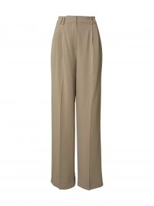 Свободные брюки со складками спереди About You Ruby, бежевый