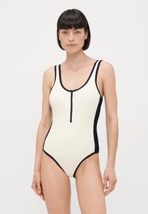 Купальник THE ZIP UP ONE PIECE It's Now Cool, кремовый