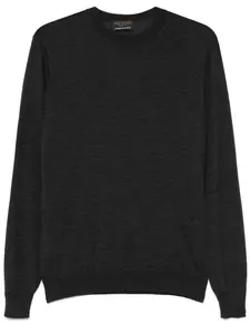 Свитер тонкой вязки Dell'Oglio, серый