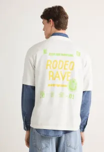 Футболка с принтом nodeleo Hugo, White