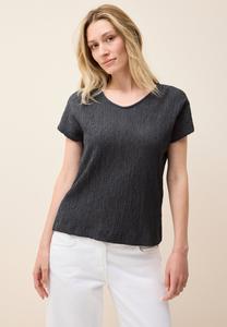 Блуза MIT SMOK-STRUKTUR Cecil, серый