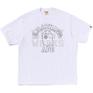 Футболка FW25 мужская A BATHING APE, белый