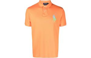 Поло пони хлопковая поло Polo Ralph Lauren, Saffron