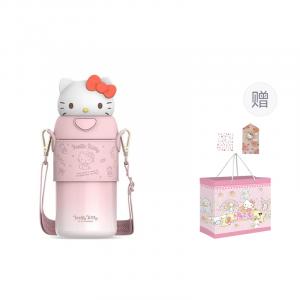 Термостакан Sanrio, Sanrio Naughty Insulated Cup (Hello Kitty+Shopping Bag Greeting Card Sticker)
