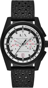 ARMANI EXCHANGE Аналоговые часы в черном цвете