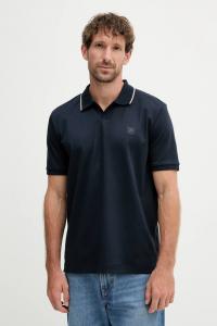 Хлопковая поло Marc O'Polo, темно-синий