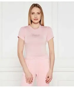 Футболка Slim fit Juicy Couture, розовый