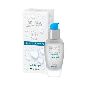 Мультивитаминная сыворотка с гиалуроновой кислотой для лица, 30 мл Dr.Sea Basic