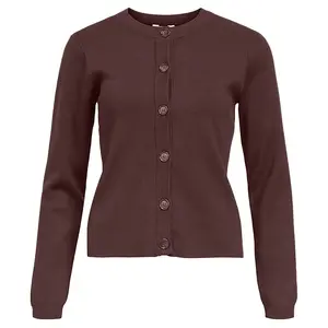 Кардиган Object Ester Sli, коричневый