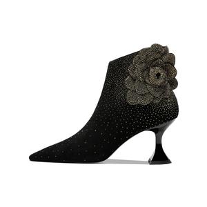 Ботильоны женские черный Haoyasennu