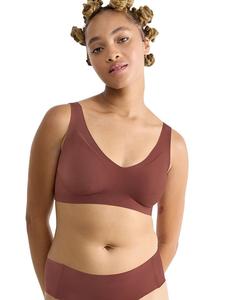 Sloggi Бюстгальтер "Zero Feel" светло-коричневого цвета