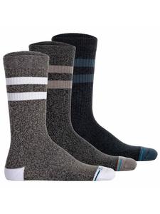 Носки STANCE Socken 3er Pack, цвет Grau/Blau/Grün