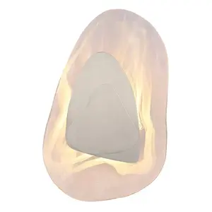 Настенный светильник LED DORSEY с LED-модулем, теплый белый свет, стекло прозрачное, размеры (ШxВ): 203x315мм Globo Lighting, Nickel matt