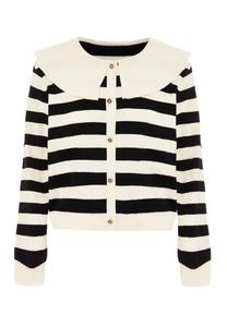 Толстовка NAEMI Cardigan, белый черный