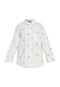Рубашка DreiMaster Vintage Blouse, белый