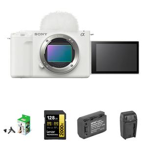 Беззеркальная камера Sony ZV-E1 Mirrorless Camera with Content Creation Kit (White)