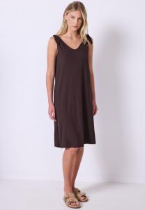 Платье Street One Studio Jersey dress, Rot/Brown