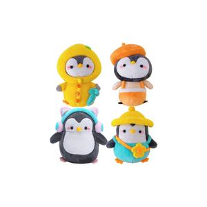 Креативная милая кукла-брелок в виде мультяшного пингвина, плюшевый подвес, высота 12см X3COMMUNE