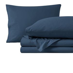 Комплект простыней из перкаля из 100% органического хлопка Bare Home, цвет Bering Sea