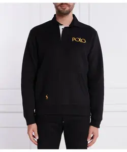 Толстовка Loose fit Polo Ralph Lauren, черный