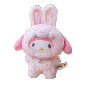 Слепой бокс Sanrio Family Elf Bunny плюш с губчатой шерстью, одиночный мистери бокс/полный бокс 6 шт TOP TOY