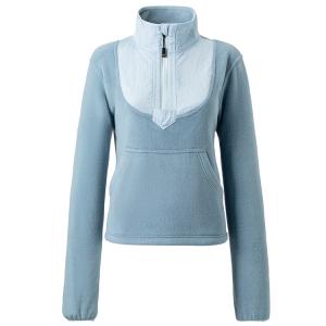 Свитшот женский с воротником стойка утепленный Others Ellesse, светло-синий