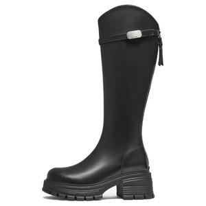 BASTO Высокие сапоги женские черно-коричневые, цвет Black