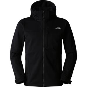 Куртка m diablo softshell съемный капюшон The North Face, цвет tnf black-tnf black-npf