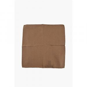Однотонный шелковый нагрудный платок Dsquared2, коричневый
