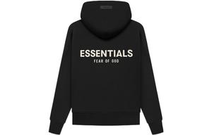 Детский свитшот Fear of God Essentials, черный
