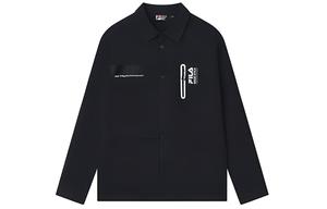 Fila Мужская рубашка, черный, умеренного цвета