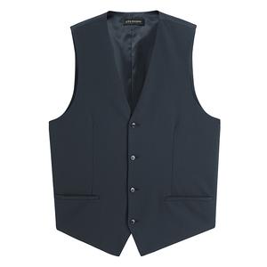 PEACEBIRD MEN Жилет мужской темно-серый